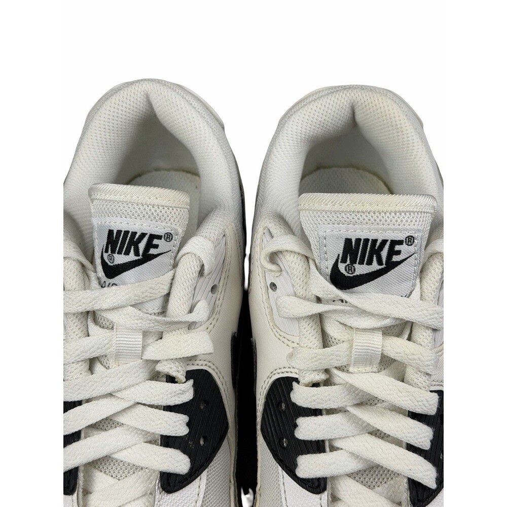 Nike Air Max 90 Essential White Black 616730-110 Women's Size 9 Sneakers Shoes - Picture 6 of 9